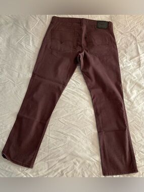 Levi's Men's Burgundy Pants